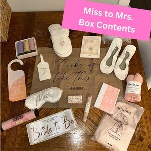 Miss to Mrs. Bridal Gift Set